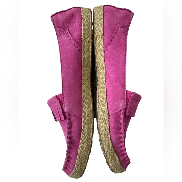 Ugg Marrah Suede Moccasins in Fuchsia Pink - Picture 6 of 12